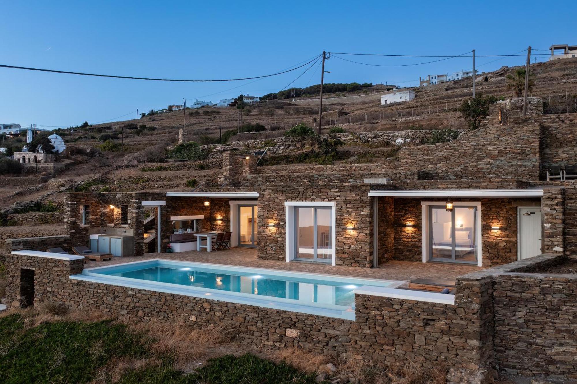 Villa Leonora Tinos Arnados Esterno foto