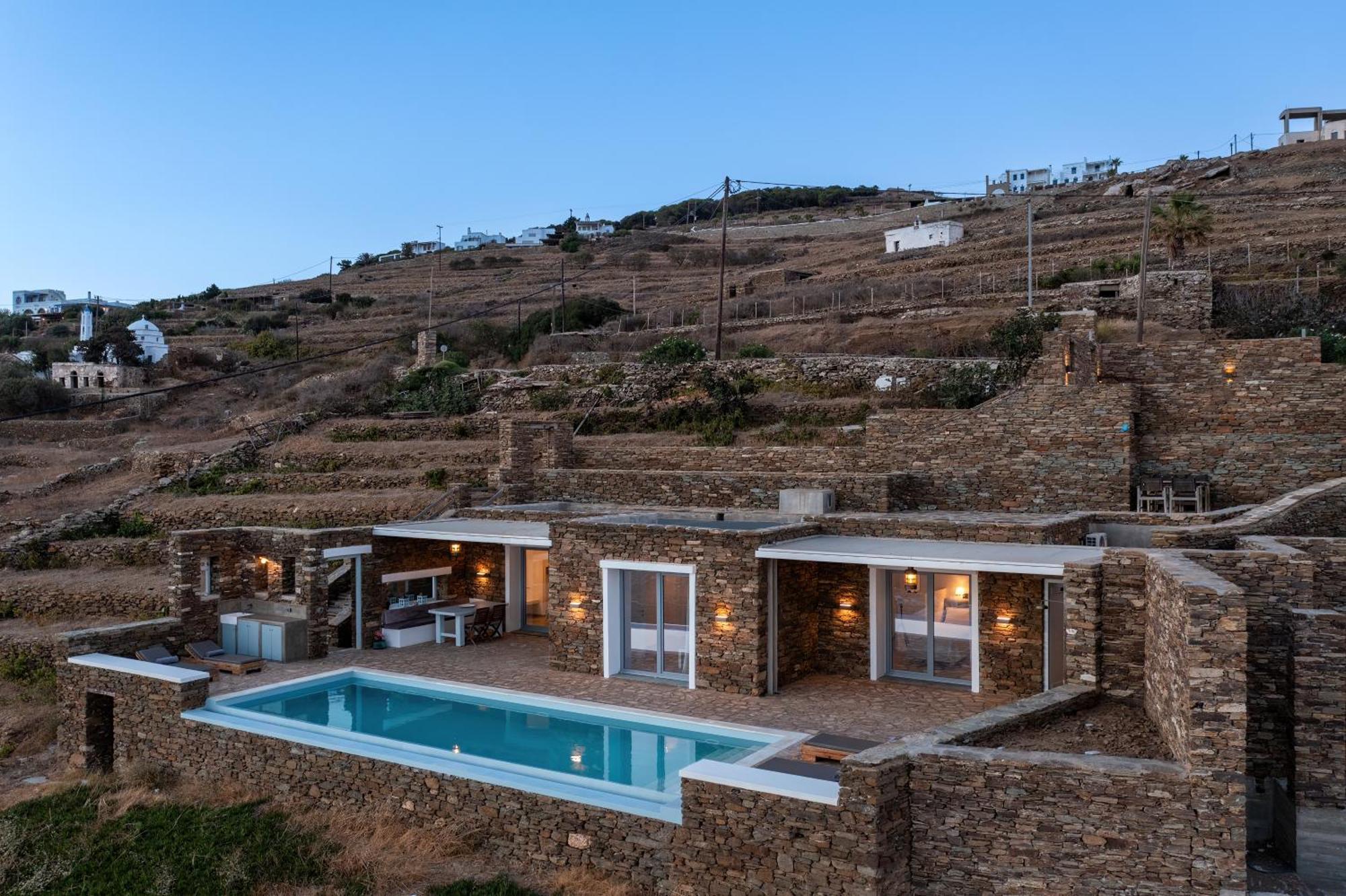 Villa Leonora Tinos Arnados Esterno foto