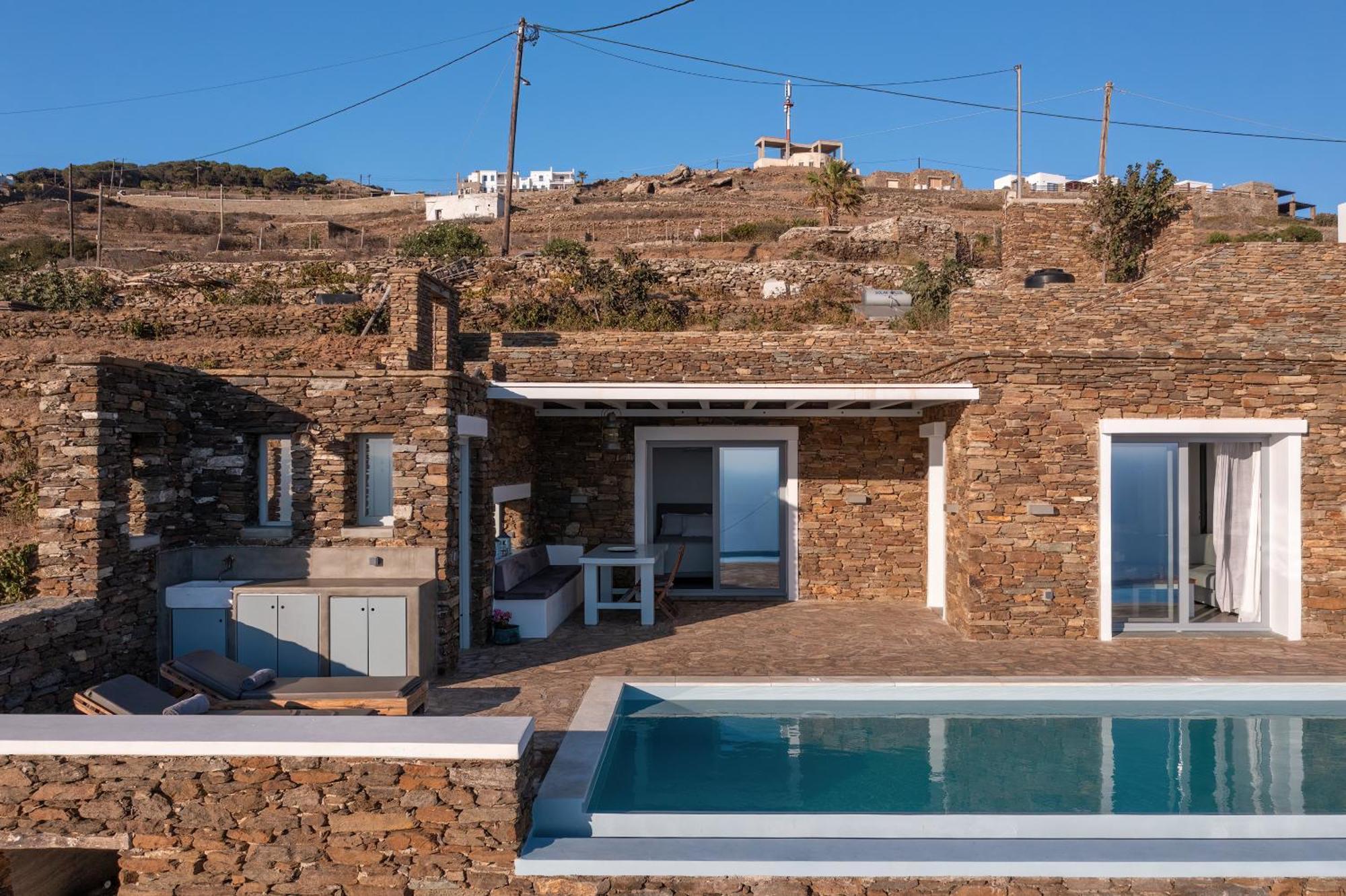 Villa Leonora Tinos Arnados Esterno foto