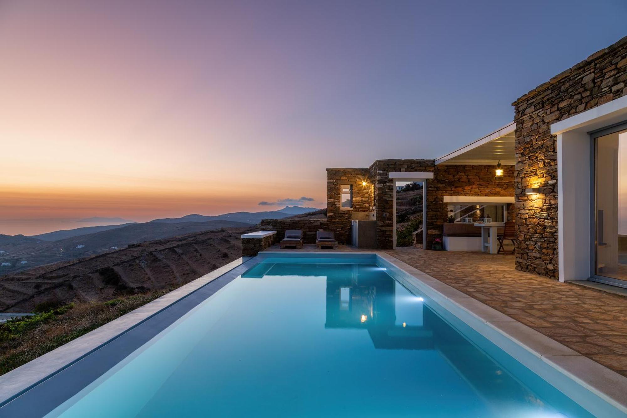 Villa Leonora Tinos Arnados Esterno foto